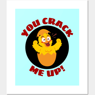 You Crack Me Up | Egg Pun Posters and Art